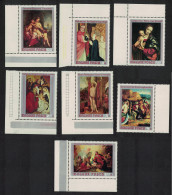 Hungary Paintings Religious Art From Christian Museum Esztergom 7v Margins 1970 MNH SG#2562-2568 - Ongebruikt