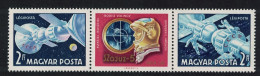 Hungary Space Flights Of 'Soyuz 4' And 'Soyuz 5' 2v Strip 1969 MNH SG#2437-2438 - Ungebraucht