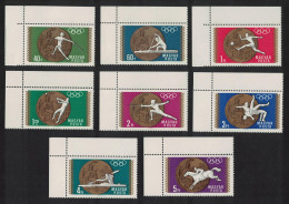 Hungary Football Canoe Wrestling Olympic Winners 8v Corners 1969 MNH SG#2422-2429 - Nuovi