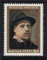 Hungary 50th Death Anniversary Of Janos Nagy Painter 1969 MNH SG#2486 - Unused Stamps
