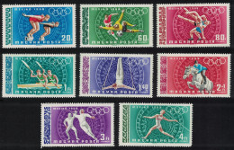 Hungary Football Swimming Canoe Olympic Games Mexico 8v 1968 MNH SG#2383-2390 - Unused Stamps