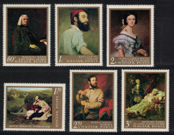 Hungary Paintings In National Gallery Budapest 2nd Series 6v 1967 MNH SG#2282=2288 - Nuovi