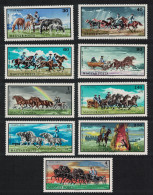 Hungary Horse-breeding On The Hortobagy 'puszta' Hungarian Steppe 9v 1968 MNH SG#2371-2379 - Ongebruikt
