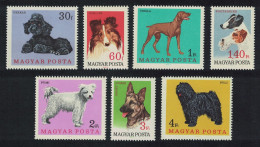 Hungary Dogs 7v 1967 MNH SG#2289-2295 MI#2337A-2343A - Unused Stamps