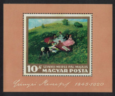 Hungary Paintings In Hungarian National Gallery 1st Series MS 1966 MNH SG#MS2246 - Nuovi