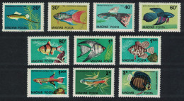 Hungary Aquarium Ornamental Fishes 10v 1962 MNH SG#1796-1805 - Ungebraucht
