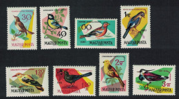 Hungary Birds Of Woods And Fields 8v 1961 MNH SG#1781-1788 MI#1808-1815 - Unused Stamps