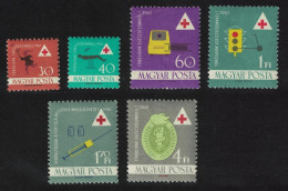 Hungary Health Traffic Safety 6v 1961 MNH SG#1726-1731 - Unused Stamps