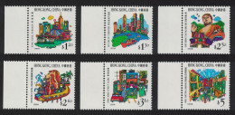 Hong Kong Joint Issue With Singapore 6v Margins 1999 MNH SG#961-966 - Nuovi