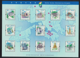 Hong Kong Landmarks And Tourist Attractions Big MS 1999 MNH SG#MS989 - Unused Stamps