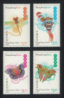 Hong Kong Kites 4v 1998 MNH SG#940-943 - Nuevos