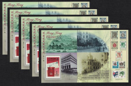 Hong Kong History Of The Post Office MS 5 Pcs 1997 MNH SG#899 MI#Block 55 Sc#792 - Neufs