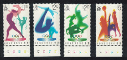 Hong Kong Basketball Gymnastics Olympic Games Atlanta 4v Margins 1996 MNH SG#822-825 MI#762A-65A Sc#739-42 - Ungebraucht