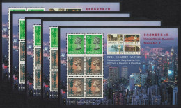 Hong Kong Skyscrapers MS Classic Series No. 7 5 Pcs 1993 MNH SG#757ccb MI#Block 49 - Nuovi