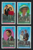 Hong Kong Royal Visit 4v 1989 MNH SG#626-629 - Unused Stamps