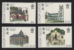 Hong Kong Historic Buildings 4v 1985 MNH SG#467-470 - Ungebraucht