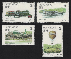 Hong Kong Boeing Hot Air Balloon Aviation 4v 1984 MNH SG#450-453 - Ungebraucht