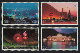 Hong Kong By Night 4v 1983 MNH SG#442-445 MI#415-418 Sc#415-418 - Nuovi