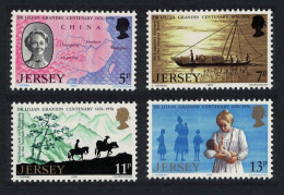 Jersey Birth Centenary Of Dr Lilian Grandin Medical Missionary 4v 1976 MNH SG#164-167 - Jersey