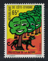 Ivory Coast Nature Protection 1976 MNH SG#472 - Ivory Coast (1960-...)