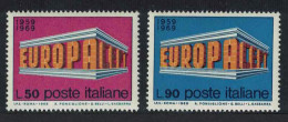 Italy Europa CEPT 2v 1969 MNH SG#1244-1245 - 1961-70: Neufs