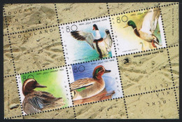 Israel Birds Ducks Of The Holy Land MS 1989 MNH SG#MS1091 MI#Block 40 Sc#1025E - Autres & Non Classés