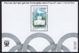 Israel Birds Olympic Games Los Angeles MS 1984 MNH SG#MS932 MI#Block 26 Sc#883-884 - Sonstige & Ohne Zuordnung
