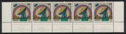 Israel Space Opening Of Satellite Earth Station Strip 1972 MNH SG#534 - Other & Unclassified