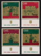 Israel Gates Of Jerusalem 2nd Series 4v 1972 MNH SG#527-530 - Autres & Non Classés