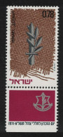 Israel Memorial Day 1971 MNH SG#475 - Andere & Zonder Classificatie