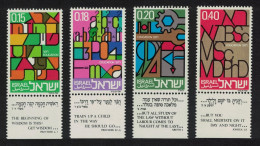 Israel Educational Development 4v 1971 MNH SG#512-515 - Autres & Non Classés