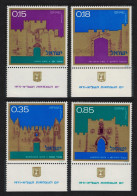 Israel Independence Day Gates Of Jerusalem 1st Series 4v 1971 MNH SG#476-479 - Sonstige & Ohne Zuordnung
