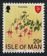 Isle Of Man Fuchsia Flowers 20p 1978 MNH SG#124 MI#133 Sc#126 - Man (Ile De)