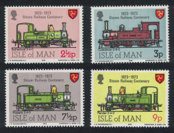 Isle Of Man Steam Railway 4v 1973 MNH SG#35-38 - Man (Eiland)