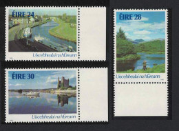 Ireland Irish Waterways 3v 1986 MNH SG#639-641 - Nuovi