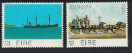 Ireland Ships Horses Carriage Europa CEPT 2v 1979 MNH SG#456-457 - Neufs