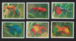 Ornamental Fish 6v 2004 MNH SG#3145-3150 MI#2848-2853 - Iran