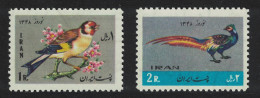Birds New Year 2v 1969 MNH SG#1570-1571 MI#1417-1418 - Iran