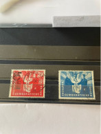 Eastern Germany, Series 1949-1951, Catalogue Value 350, O, Desired Revenue Min. 30 - Oblitérés
