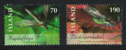 Iceland Cranefly Birch Aphid Insects 2007 MNH SG#1189-1190 - Ungebraucht