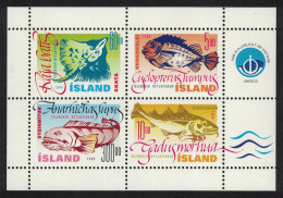 Iceland Fishes 1st Series MS 1998 MNH SG#MS901 - Ongebruikt