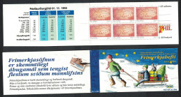 Iceland Astronomy Christmas 30 Kr * 10 Booklet 1994 MNH SG#830 - Unused Stamps