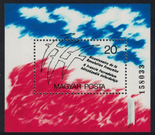 Hungary Birds French Revolution MS 1989 MNH SG#MS3903 - Nuovi