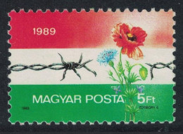 Hungary Dismantling Of Electrified Fence On Western Border 1989 MNH SG#3931 - Ungebraucht