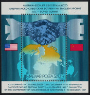 Hungary USSR-US Strategic Arms Reduction Talks MS 1987 MNH SG#MS3809 MI#Block 194B - Nuovi