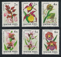 Hungary Orchids 6v 1987 MNH SG#3795-3800 - Neufs