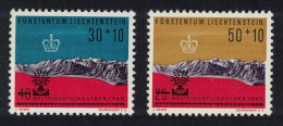 Liechtenstein World Refugee Year 2v 1960 MNH SG#399-400 - Neufs