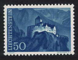 Liechtenstein Vaduz Castle Views 50r 1961 MNH SG#384 MI#384 Sc#341 - Unused Stamps