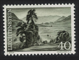 Liechtenstein View From Schellenberg 40r 1961 MNH SG#383 MI#405 Sc#340 - Unused Stamps