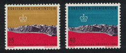 Liechtenstein Brussels International Exhibition 2v 1958 MNH SG#367-368 Sc#324-325 - Nuovi